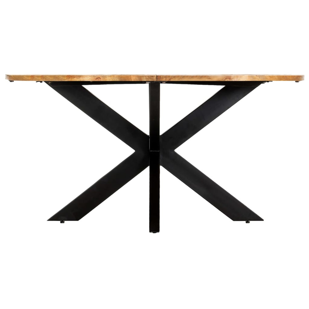 vidaXL Round Dining Table 150x76 cm Solid Mango Wood