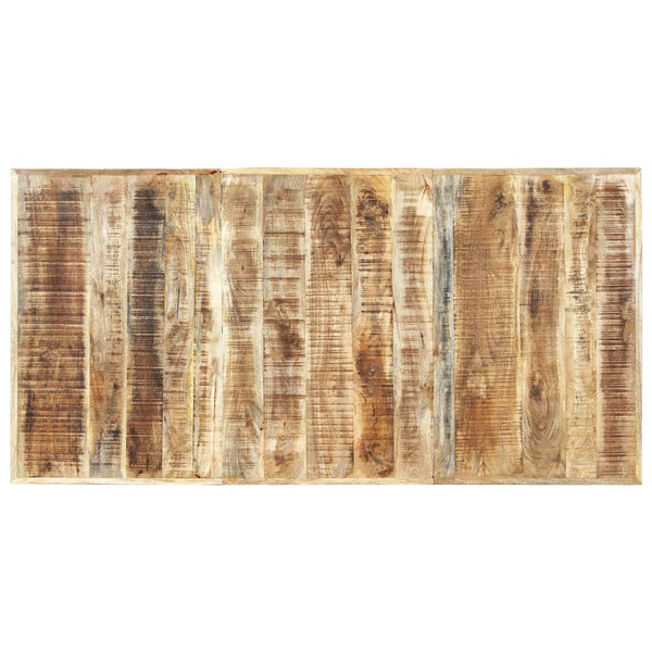 vidaXL Dining Table 180×90×76 cm Solid Mango Wood