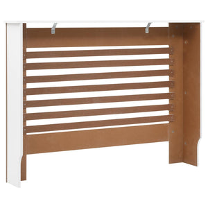 vidaXL Radiator Cover White 112×19×81.5 cm MDF