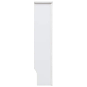 vidaXL Radiator Cover White 112×19×81.5 cm MDF