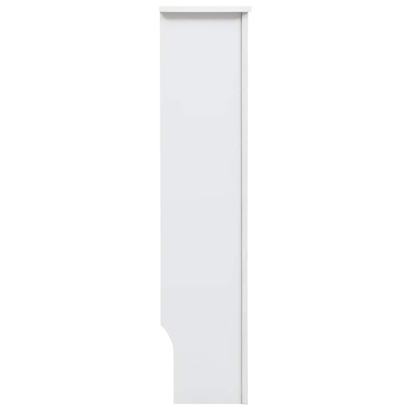 vidaXL Radiator Cover White 112×19×81.5 cm MDF