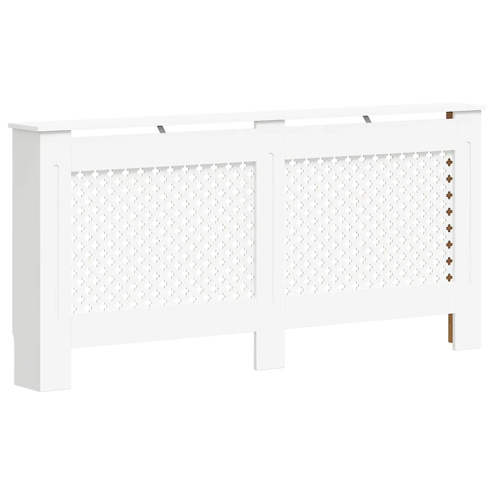 Heizkörperabdeckung Weiß 172×19×81,5 cm MDF