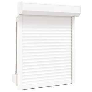 vidaXL Roller Blind White 70 x 100 cm Aluminum and Polyurethane