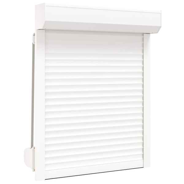 vidaXL Roller Blind White 80 x 100 cm Aluminum and Polyurethane