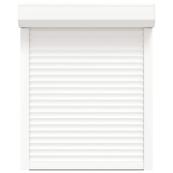 vidaXL Roller Blind White 80 x 100 cm Aluminum and Polyurethane