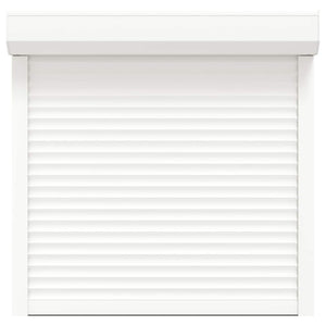 vidaXL Roller Blind White 100 x 100 cm Aluminum and Polyurethane