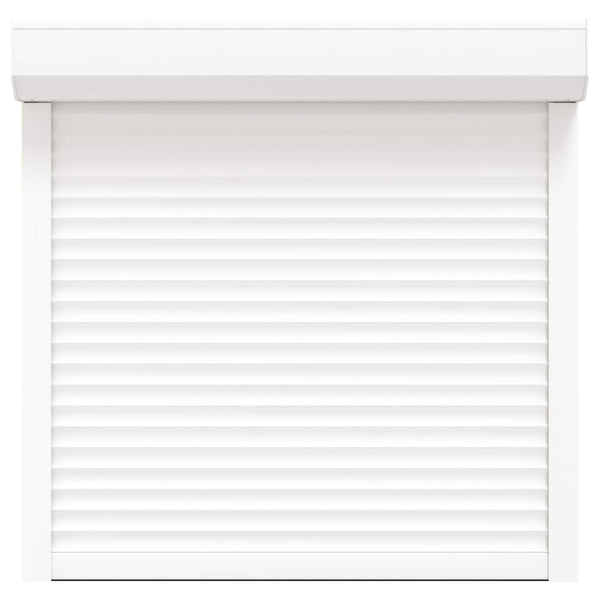 vidaXL Roller Blind White 100 x 100 cm Aluminum and Polyurethane