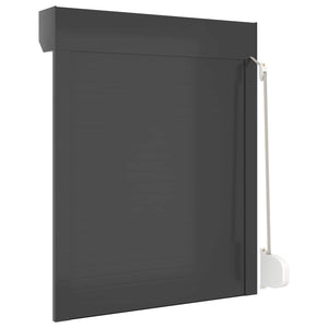 vidaXL Roller Blind Anthracite 70 x 100 cm Aluminum and Polyurethane