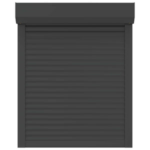 vidaXL Anthracite Roller Blind 80 x 100 cm Aluminium and Polyurethane