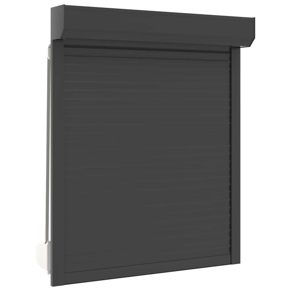 vidaXL Roller Shutter Anthracite 100 x 130 cm Aluminium and Polyurethane