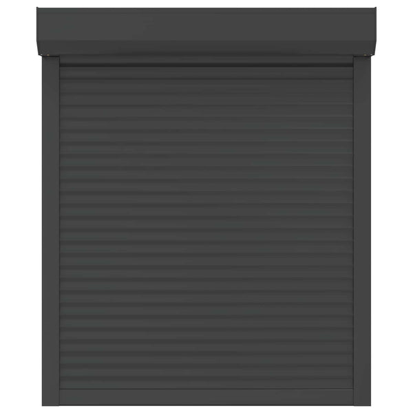 vidaXL Roller Shutter Anthracite 100 x 130 cm Aluminium and Polyurethane