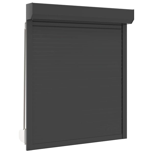 vidaXL Roller Blind Anthracite 110 x 130 cm Aluminium and Polyurethane