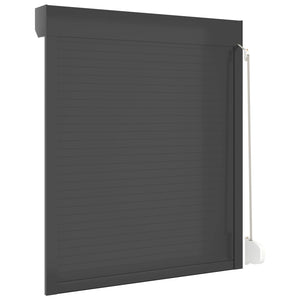vidaXL Roller Blind Anthracite 110 x 130 cm Aluminium and Polyurethane