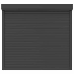 vidaXL Roller Blind Anthracite 160 x 150 cm Aluminum and Polyurethane