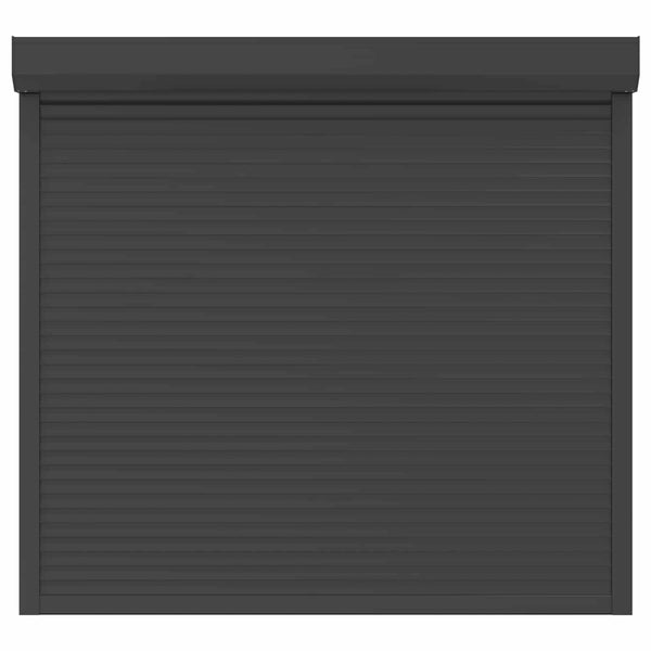 vidaXL Roller Blind Anthracite 160 x 150 cm Aluminum and Polyurethane