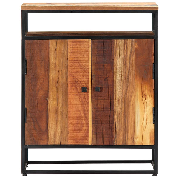 vidaXL Sideboard 60x35x76 cm Solid Reclaimed Wood and Steel