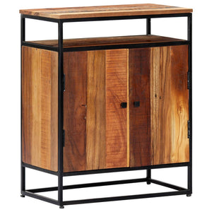 vidaXL Sideboard 60x35x76 cm Solid Reclaimed Wood and Steel