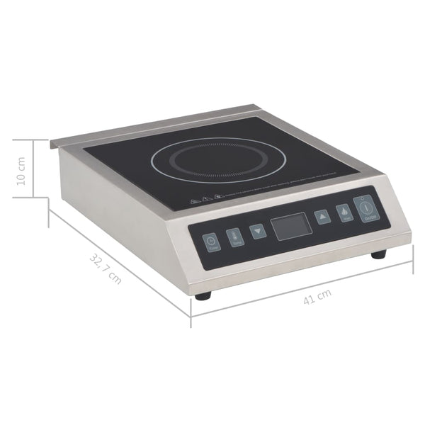 vidaXL Electric Induction Hob with Touchscreen 3500 W
