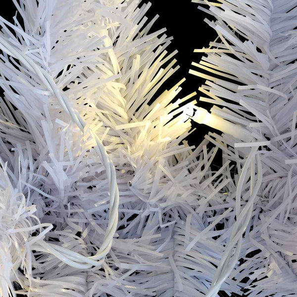 vidaXL Christmas Garland with LED Lights 5 m White