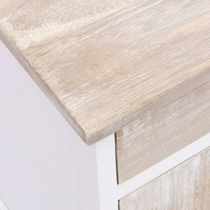 vidaXL Bedside Tables 2 pcs 38x28x45 cm Paulownia Wood