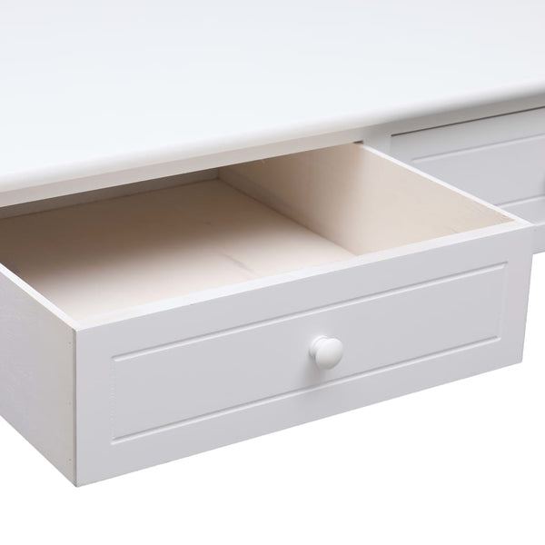 vidaXL Coffee Table White 100 x 50 x 45 cm Wood