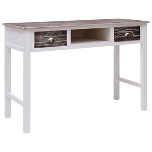 vidaXL Desk Brown 110 x 45 x 76 cm Wood