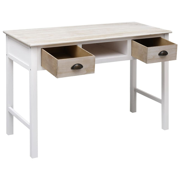 vidaXL Console Table 110x45x76 cm Wood