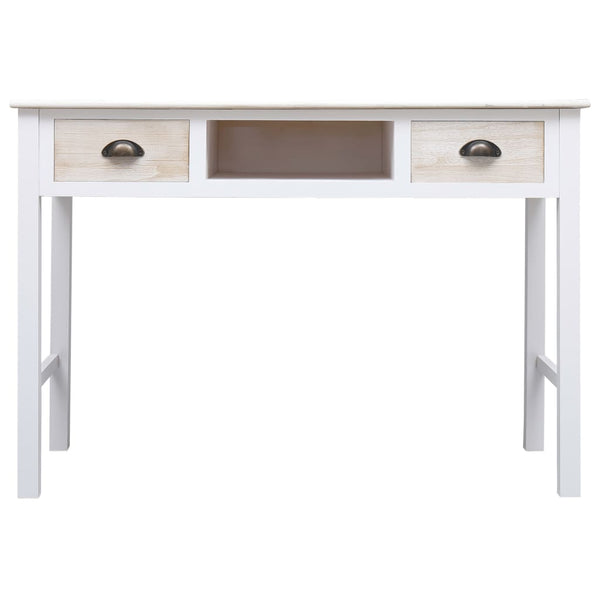 vidaXL Console Table 110x45x76 cm Wood