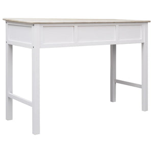 vidaXL Console Table 110x45x76 cm Wood