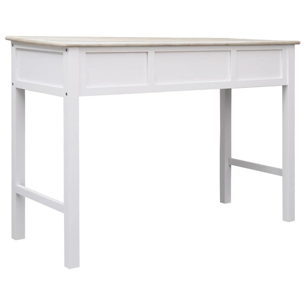 vidaXL Console Table 110x45x76 cm Wood
