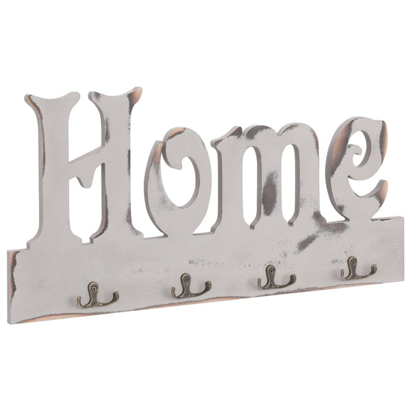vidaXL Wall Coat Rack HOME 50 x 23 cm