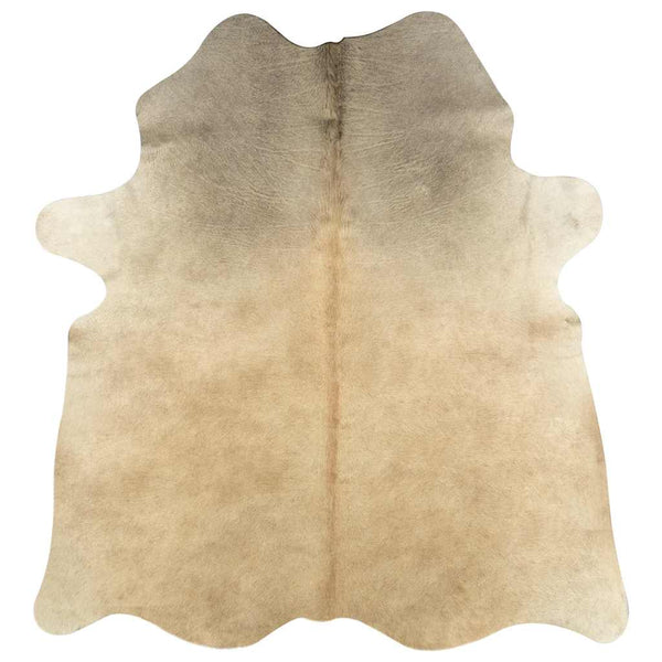 vidaXL Rug Genuine Cowhide 150x170 cm Beige