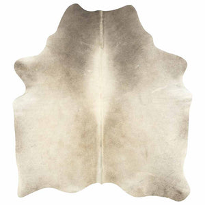 vidaXL Rug Genuine Cowhide 150x170 cm Beige