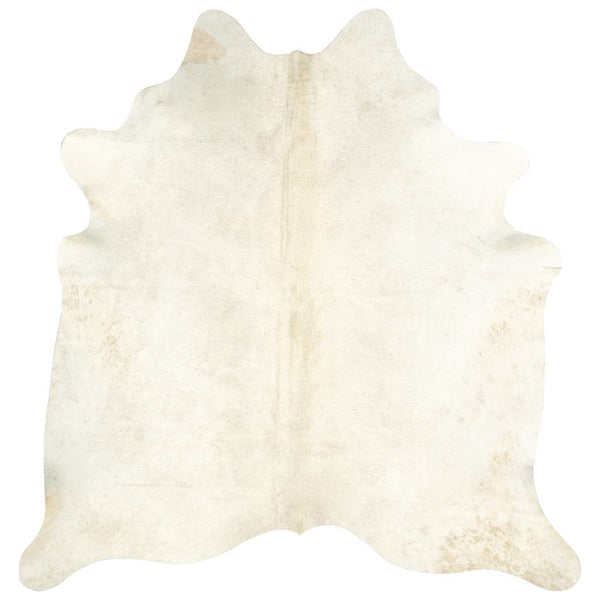 vidaXL Rug Genuine Cowhide 150x170 cm Beige
