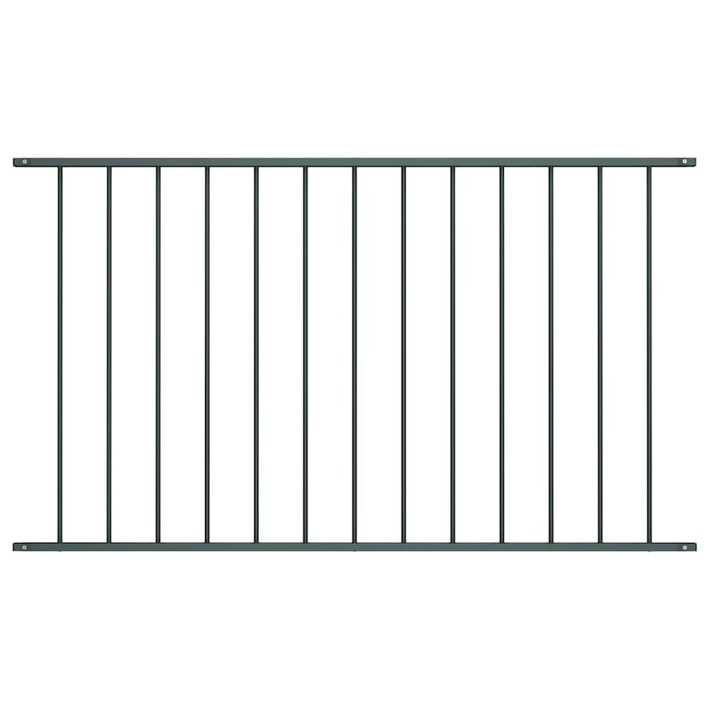 vidaXL Fence Panel Woerden Powder-Coated Steel 1.7 x 0.75 m Anthracite