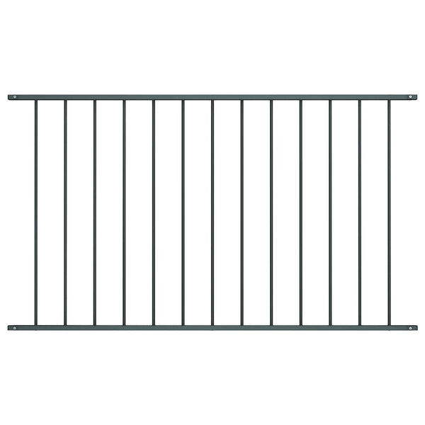 vidaXL Fence Panel Woerden Powder-Coated Steel 1.7 x 0.75 m Anthracite