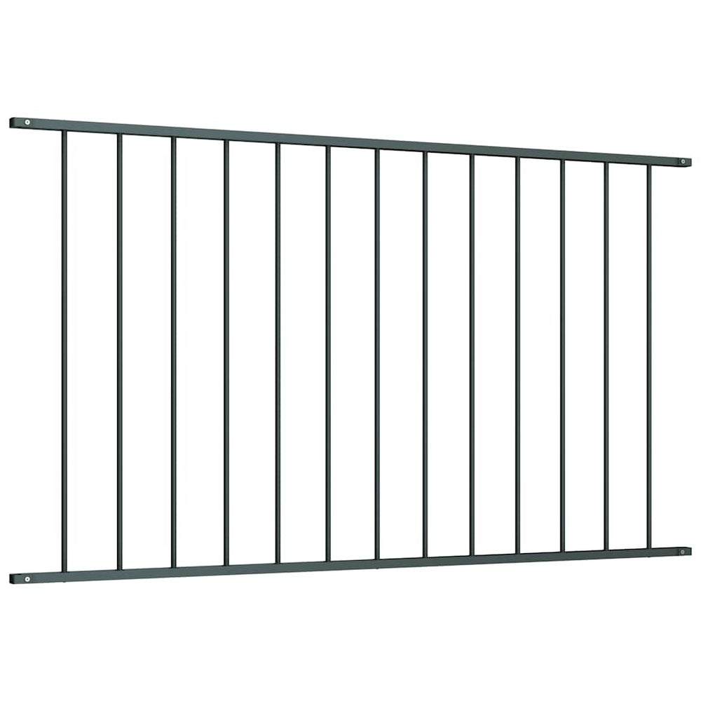 vidaXL Fence Panel Woerden Powder-Coated Steel 1.7 x 0.75 m Anthracite