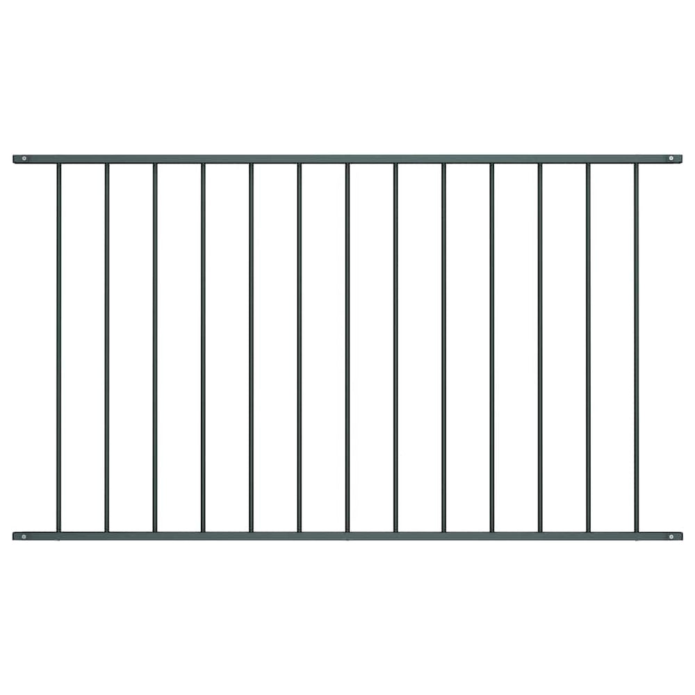 vidaXL Fence Panel Woerden Powder-Coated Steel 1.7 x 1 m Anthracite