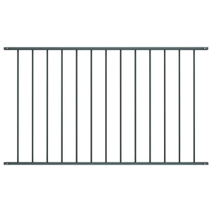 vidaXL Fence Panel Woerden Powder-Coated Steel 1.7 x 1.17 m Anthracite