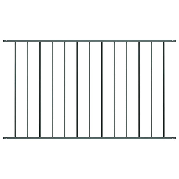 vidaXL Fence Panel Woerden Powder-Coated Steel 1.7 x 1.17 m Anthracite