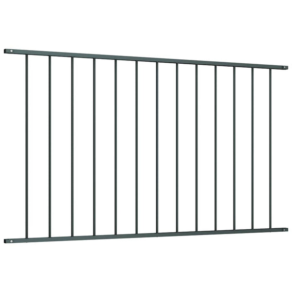 vidaXL Fence Panel Woerden Powder-Coated Steel 1.7 x 1.17 m Anthracite