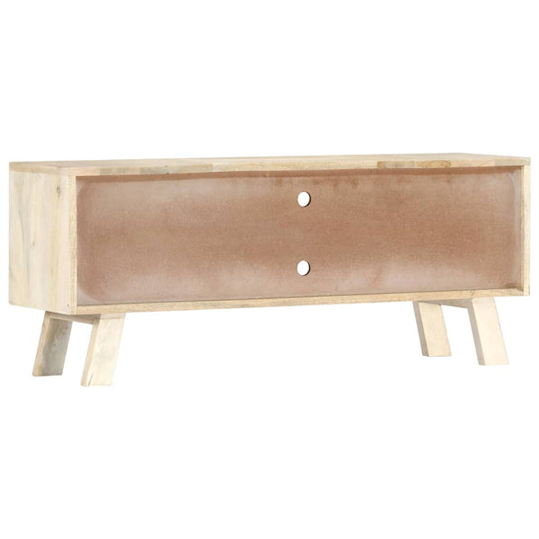 vidaXL TV Cabinet 110 x 30 x 44 cm Solid Mango Wood