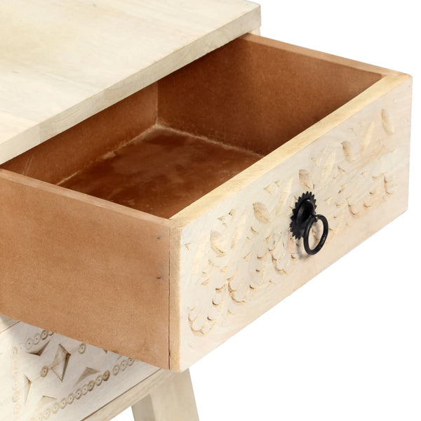 vidaXL TV Cabinet 110 x 30 x 44 cm Solid Mango Wood