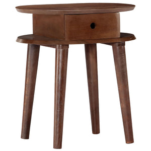 vidaXL Bedside Table 50x35x55 cm Solid Acacia Wood