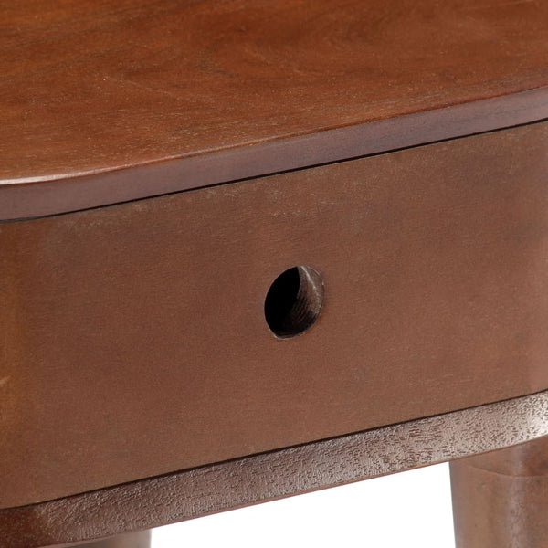 vidaXL Bedside Table 50x35x55 cm Solid Acacia Wood