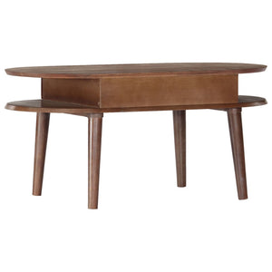 vidaXL Coffee Table 100x50x46 cm Solid Acacia Wood