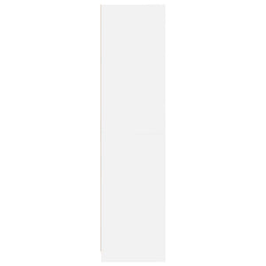 vidaXL Wardrobe White 50x50x200 cm Engineered Wood