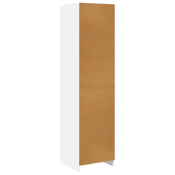 vidaXL Wardrobe White 50x50x200 cm Engineered Wood