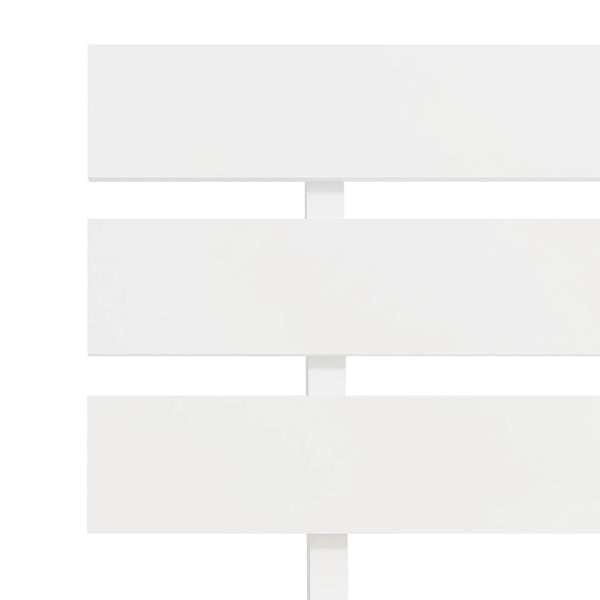 vidaXL Solid Wood Bed White Pine 120x200 cm