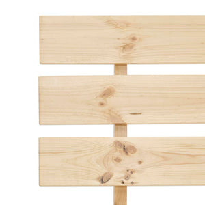 vidaXL Solid Pine Bed 100x200 cm